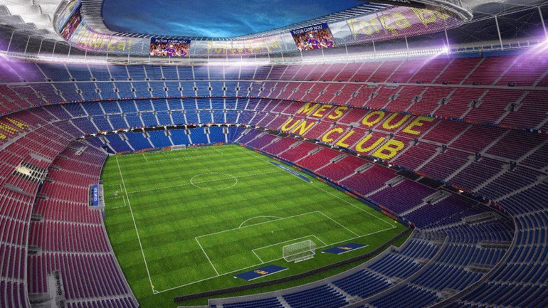 Il render del nuovo Camp Nou