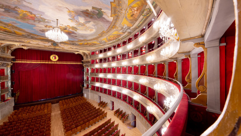 Il teatro Donizetti di Bergamo 