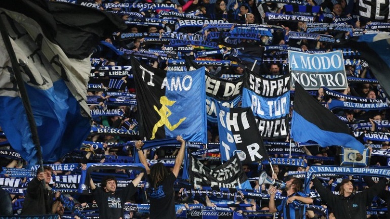 I tifosi dell'Atalanta